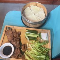 Peking duck wraps   at Yiyeyi World Shekou in Shenzhen