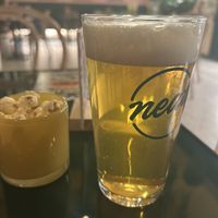 Birrificio WAR IPA and popcorn  at Neat Burger - Porta Venezia in Milan