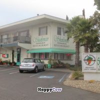 Shares a sign and a parking lot with a Mexican restaurant, is located at Broad & Santa Barbara in SLO. at Shalimar in San Luis Obispo