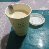 Soya milk ,hot, original at Mr Bean - Northpoint City in North Singapore