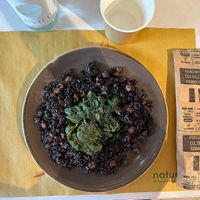 Venere rice with peas and spinach  at NaturaSì in Rho