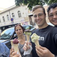   at Fatamorgana Gelato in Rome