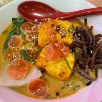 Chilli Tofu Vegan ramen  at Tonkotsu in Bristol