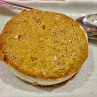 Vegan ice cream sandwich   at Tonkotsu in Bristol