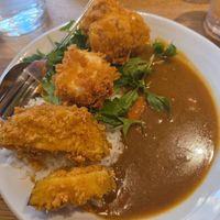 Tofu, cauliflower and aubergine Katsu curry at Tonkotsu in Bristol