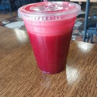 Sweet Beet Juice at The Vine Cafe and Market in St Louis