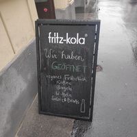 I accidentally stumbled upon this cafe on their opening day. at Bistro Deppat in Vienna