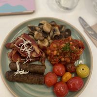 English breakfastt  at Bistro Deppat in Vienna