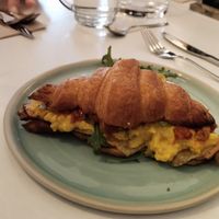 Stuffed Croissant at Bistro Deppat in Vienna