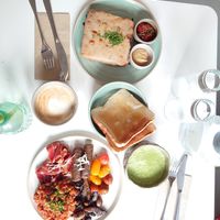 Croque Madame + English Breakfast at Bistro Deppat in Vienna