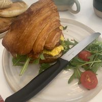 Gefülltes Croissant  at Bistro Deppat in Vienna