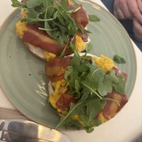 Breakfast Bagel  at Bistro Deppat in Vienna