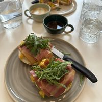 Breakfast Bagel  at Bistro Deppat in Vienna