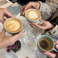 Coffee!  at Bistro Deppat in Vienna