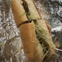King oyster mushroom po boy (April special)  at Khyber Pass Pub in Philadelphia