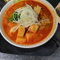 Vegan Gate to Hell Ramen 🌶 at EArth Tokyo Stuttgart Calwer - Japanese Ramen Restaurant in Stuttgart