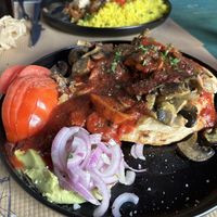 Mushroom Gyros  at To Peiratiko in Crete
