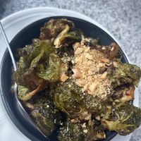 Brussel sprout side dishh  at Alpana  in Chicago