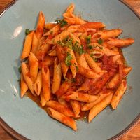 penne arrabiata
26 May 2025 at  Prego in East Cowes