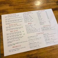 Vegan wine clearly marked on the menu
26.05.2025 at  Prego in East Cowes