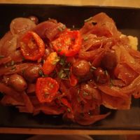 Pissaladière vegana at Cote Rue in Marseille