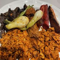 Parillada  at Veganion in Mexico City