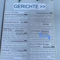  menu p 2 german  at Veganion in Mexico City