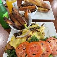 Philly and breakfast sandwich   at Kale Cafe Vegan Kitchen in Daytona Beach