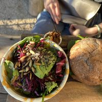 Salad  at La Yaqueria Tulum in Tulum