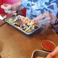 nachos at Veggie Grill by Next Level in Westlake Village