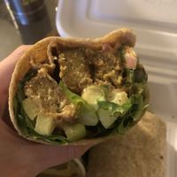 Twister wrap at Native Foods in Glendale