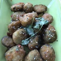 Chili Thai Brussels sprouts are delicious   at Native Foods in Glendale