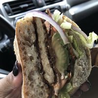Chicken Bacon Avocado sandwich   at Native Foods in Glendale