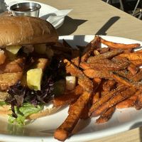 Grilled teriyaki burger  at Native Foods in Glendale