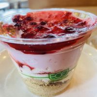 Strawberry Cheesecake parfaitt  at Native Foods in Glendale