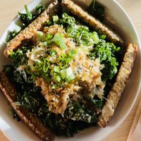 Kale sesame salad- ok    at Native Foods in Glendale