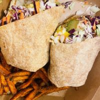 Thai Mango wrap - ok  at Native Foods in Glendale