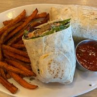 Hot med wrap   at Native Foods in Glendale