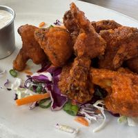 Buffalo cauliflower   at Native Foods in Glendale