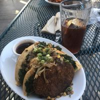 Chicken and Waffles.  at Native Foods in Glendale