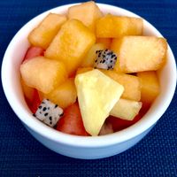 Fruit salad  at Envy  in Dubai