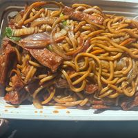 Pork lomein   at Chen Vegetarian House in West Reading