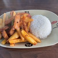 Mango "chicken”  at Chen Vegetarian House in West Reading