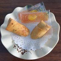 Spring roll  at Chen Vegetarian House in West Reading