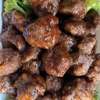 General Tso’s Chickenn  at Chen Vegetarian House in West Reading