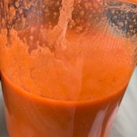 Carrot & Strawberry Juicee  at Chen Vegetarian House in West Reading