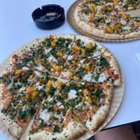 Vegan Pizzaa  at Bar El Cafetin in Asturias