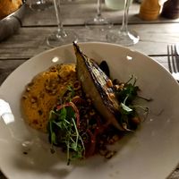 Main vegan bacon at Hôtel Restaurant La Co(o)rniche  in La Teste-de-buch