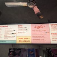 Menu at Knees To Chin  in Antwerpen
