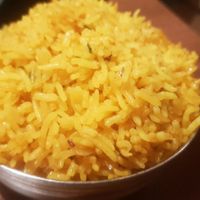 Garlic Pilau Rice at Babaji in Sunderland